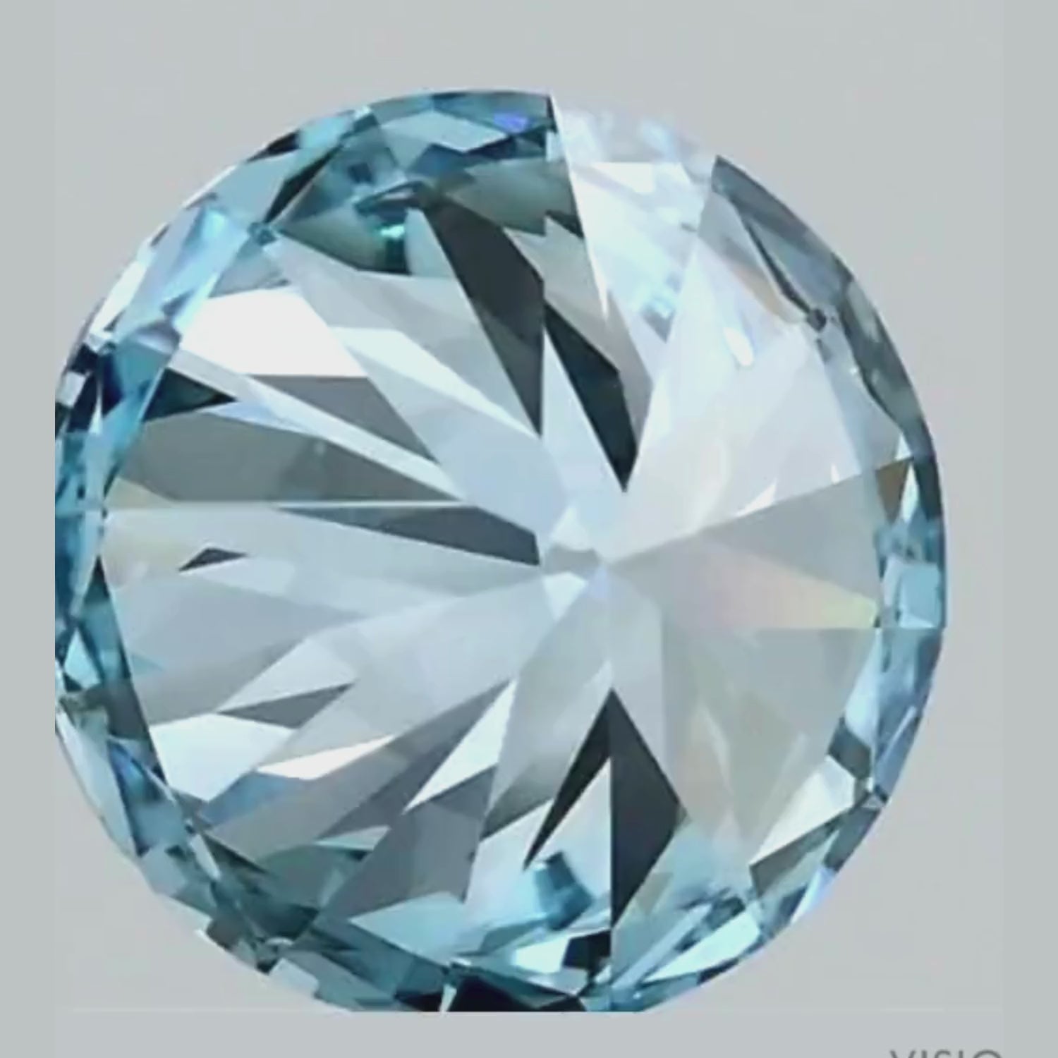 1.00 CT Fancy Vivid Blue Lab Grown Diamond | Round Brilliant | IGI Certified